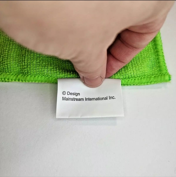 Lime Green Soft Microfiber Towel Cloth Cleaning Polishing Detailing 24" x 14" - Picture 5 of 5